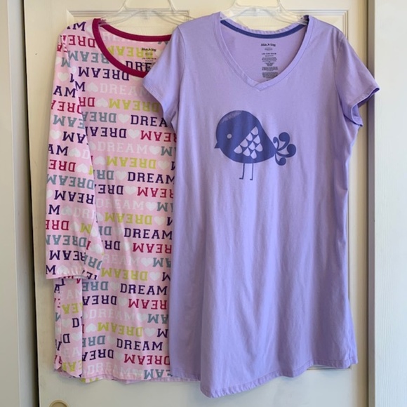 Sleep Shirt Nightgowns Pjs